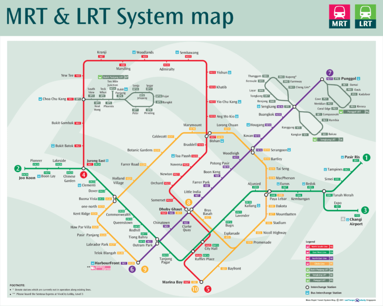 Smrt Map.pdf Singapore MRT Map – Interactive MRT & LRT Map (2026 + PDF)