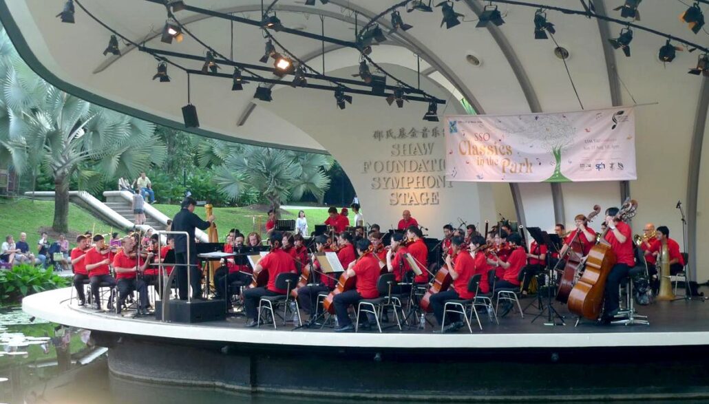 Singapore Symphony Orchestra Concert in Park