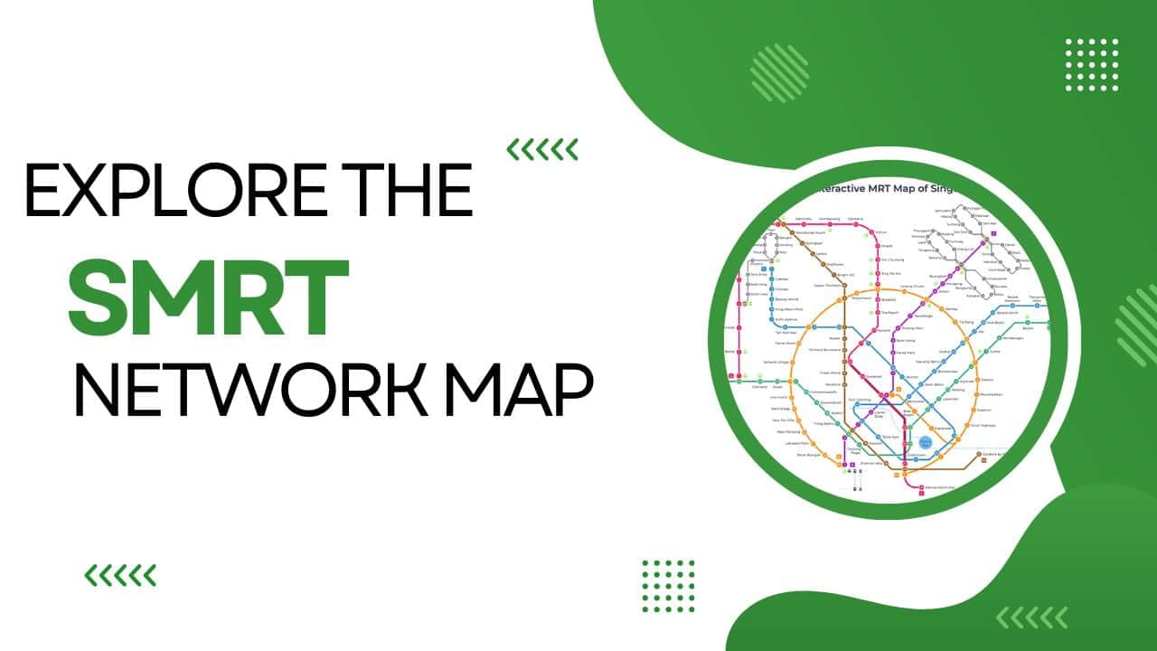 Explore the Awesome SMRT Network Map & Routes Today! - MRT Map of Singapore