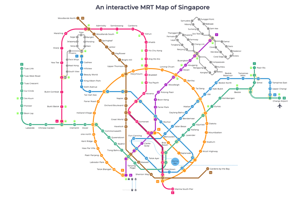 mrt map singapore