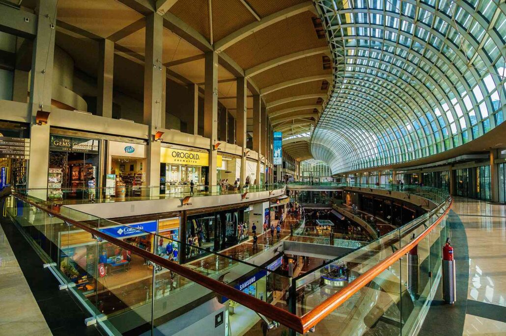 Shopping Malls in Singapore's City Hall & Marina