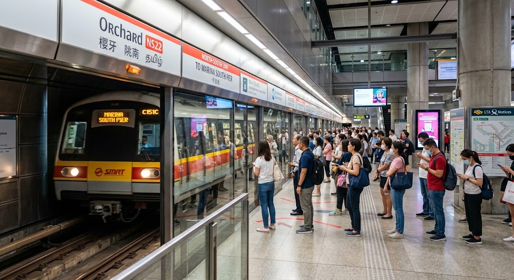 Attractions in Singapore and Their Nearest MRT Stations